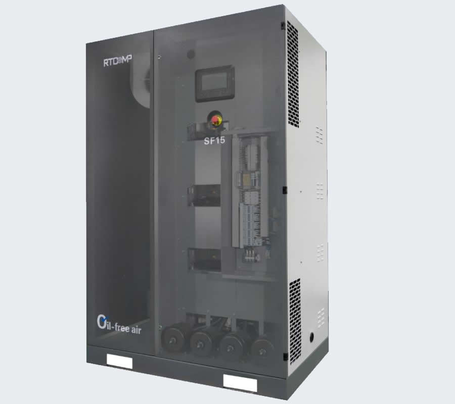 瑞田SF15超靜音無油渦旋空壓機